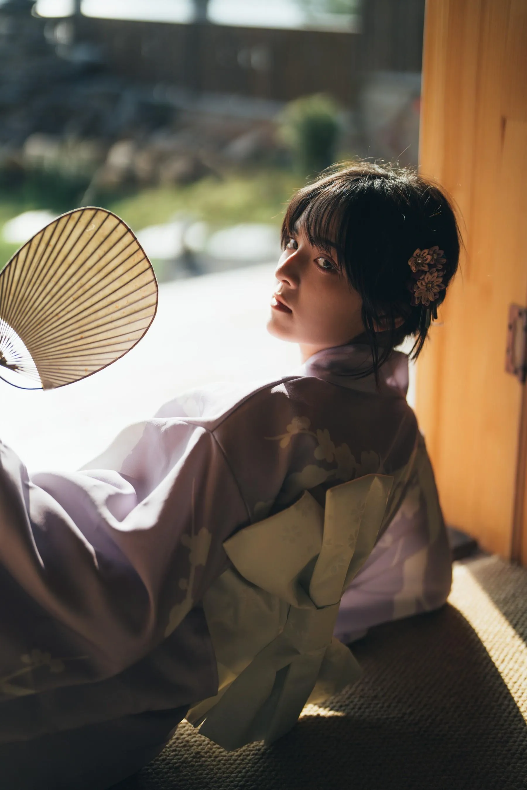 [YITUYU艺图语]2022.02.09 和风物语，日式庭院里的少女写真 dudu [56P]插图